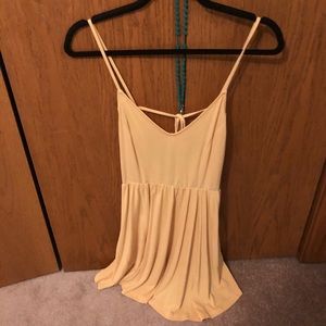 Yellow Forever 21 Sundress
